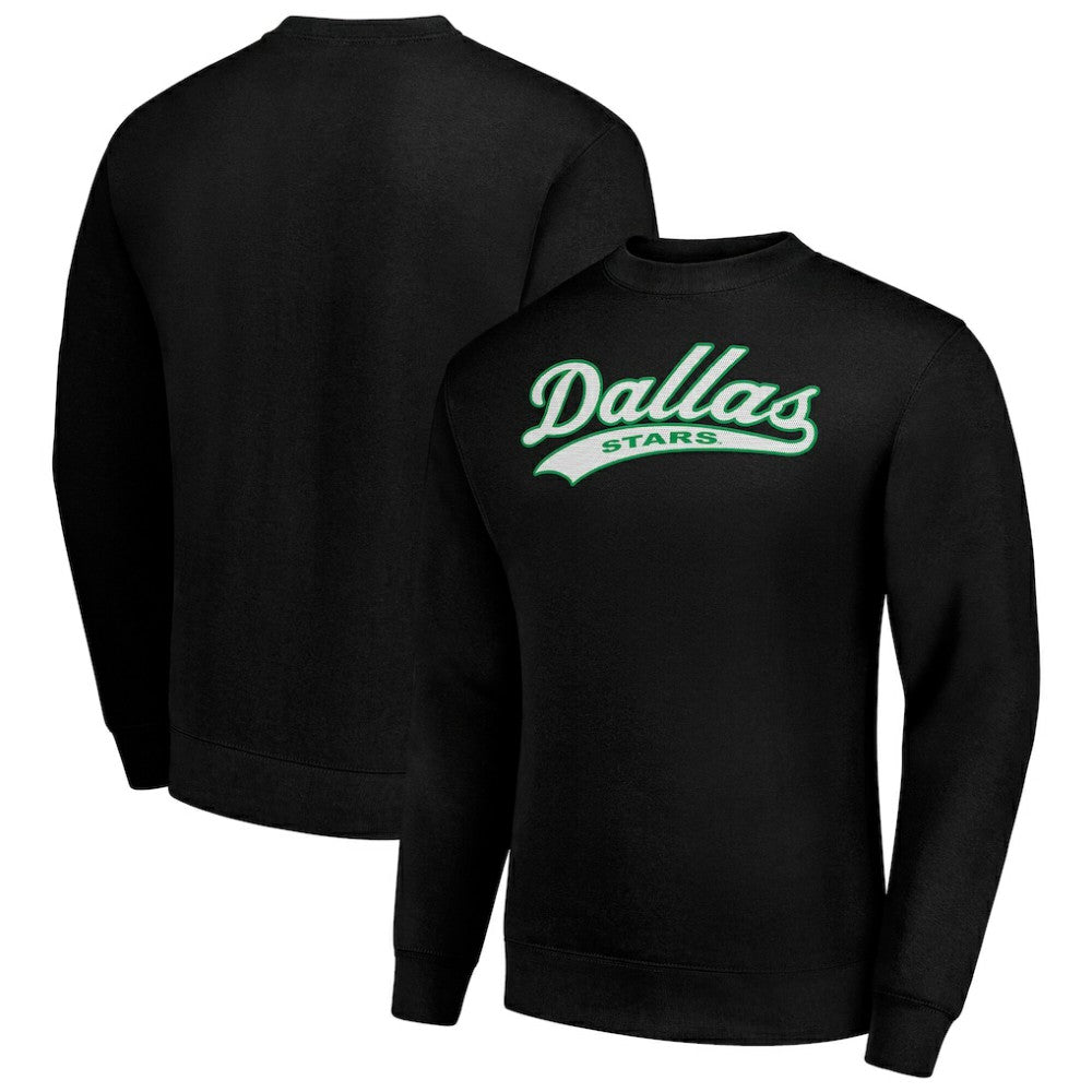 Dallas Stars Starter Tailsweep City Pullover Sweatshirt For Sale