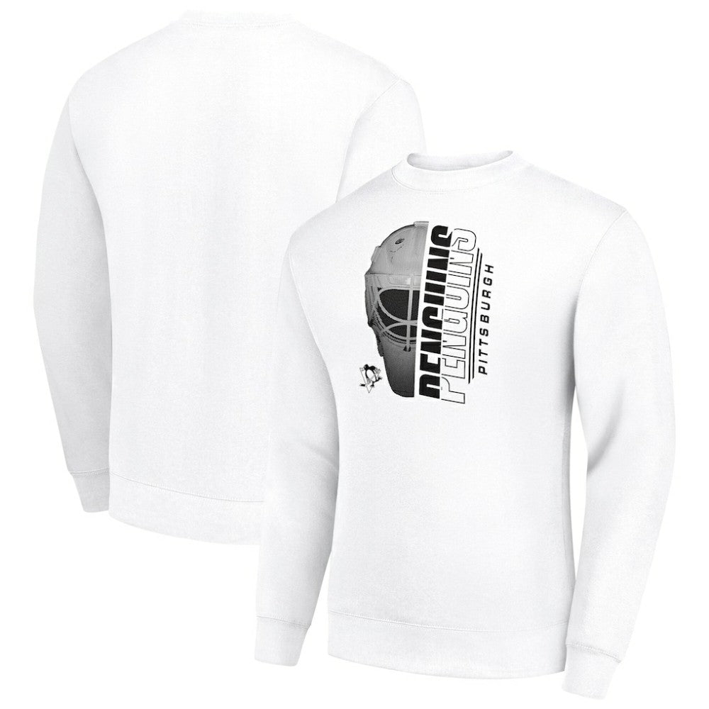 Pittsburgh Penguins Starter Half Helmet Team Logo Pullover Sweatshirt Outlet
