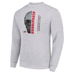 Carolina Hurricanes Starter Half Helmet Team Logo Pullover Sweatshirt Discount