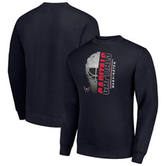 Washington Capitals Starter Half Helmet Team Logo Pullover Sweatshirt On Sale