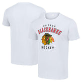 Chicago Blackhawks Starter Logo T-Shirt Discount
