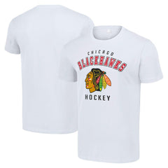 Chicago Blackhawks Starter Logo T-Shirt Discount