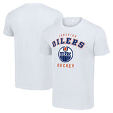 Edmonton Oilers Starter Logo T-Shirt Outlet