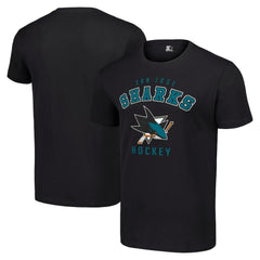 San Jose Sharks Starter Logo T-Shirt On Sale
