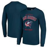 Columbus Blue Jackets Starter Logo Long Sleeve T-Shirt Sale