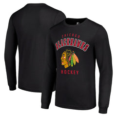 Chicago Blackhawks Starter Logo Long Sleeve T-Shirt Sale