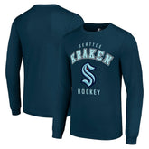 Seattle Kraken Starter Logo Long Sleeve T-Shirt Sale