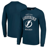 Tampa Bay Lightning Starter Logo Long Sleeve T-Shirt Outlet