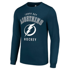 Tampa Bay Lightning Starter Logo Long Sleeve T-Shirt Outlet