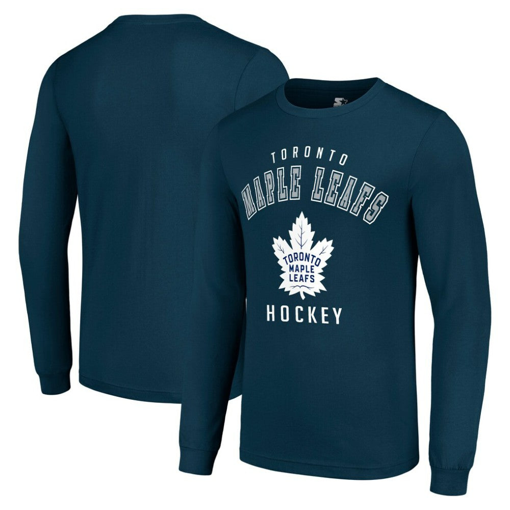 Toronto Maple Leafs Starter Logo Long Sleeve T-Shirt On Sale