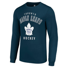 Toronto Maple Leafs Starter Logo Long Sleeve T-Shirt On Sale