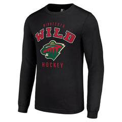 Minnesota Wild Starter Logo Long Sleeve T-Shirt Sale