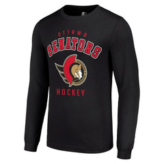 Ottawa Senators Starter Logo Long Sleeve T-Shirt For Sale