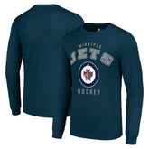Winnipeg Jets Starter Logo Long Sleeve T-Shirt For Sale