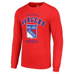 New York Rangers Starter Logo Long Sleeve T-Shirt Discount