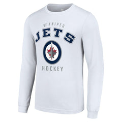Winnipeg Jets Starter Logo Long Sleeve T-Shirt Outlet