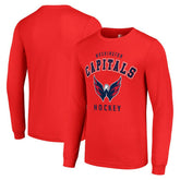 Washington Capitals Starter Logo Long Sleeve T-Shirt Online