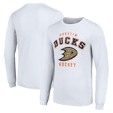 Anaheim Ducks Starter Logo Long Sleeve T-Shirt For Sale