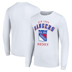 New York Rangers Starter Logo Long Sleeve T-Shirt Discount
