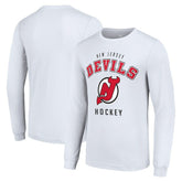 New Jersey Devils Starter Logo Long Sleeve T-Shirt Online