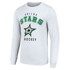 Dallas Stars Starter Logo Long Sleeve T-Shirt Outlet