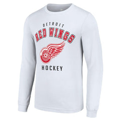 Detroit Red Wings Starter Logo Long Sleeve T-Shirt Outlet