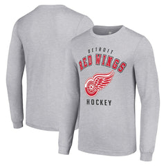 Detroit Red Wings Starter Logo Long Sleeve T-Shirt Online