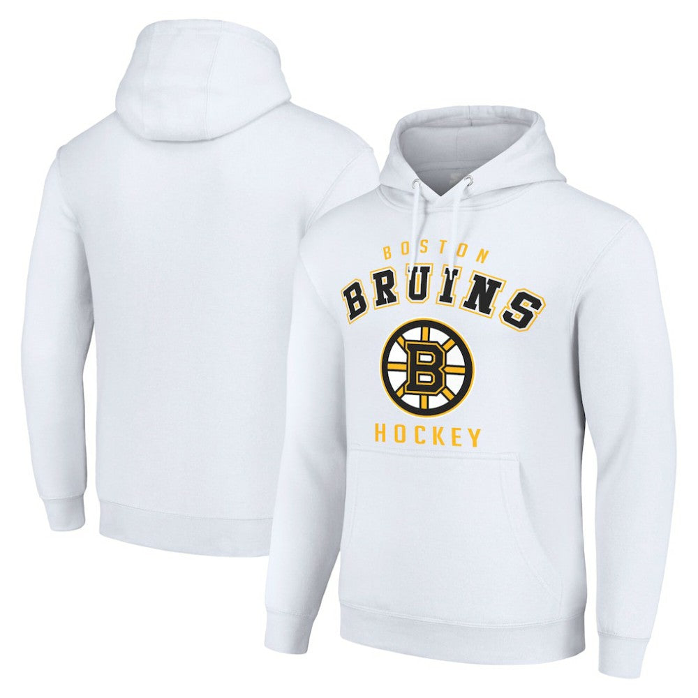 Boston Bruins Starter Logo Pullover Hoodie Discount