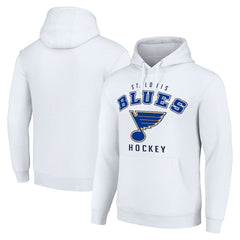 St. Louis Blues Starter Logo Pullover Hoodie On Sale