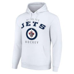 Winnipeg Jets Starter Logo Pullover Hoodie On Sale