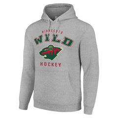 Minnesota Wild Starter Logo Pullover Hoodie Discount
