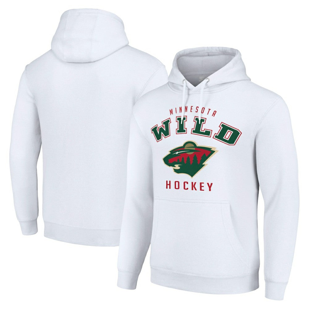 Minnesota Wild Starter Logo Pullover Hoodie Sale