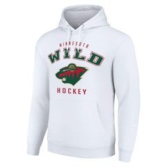 Minnesota Wild Starter Logo Pullover Hoodie Sale