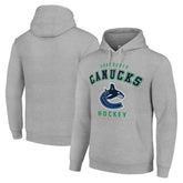 Vancouver Canucks Starter Logo Pullover Hoodie Outlet