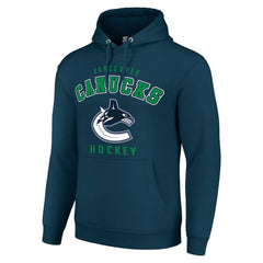 Vancouver Canucks Starter Logo Pullover Hoodie For Sale