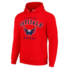 Washington Capitals Starter Logo Pullover Hoodie Sale