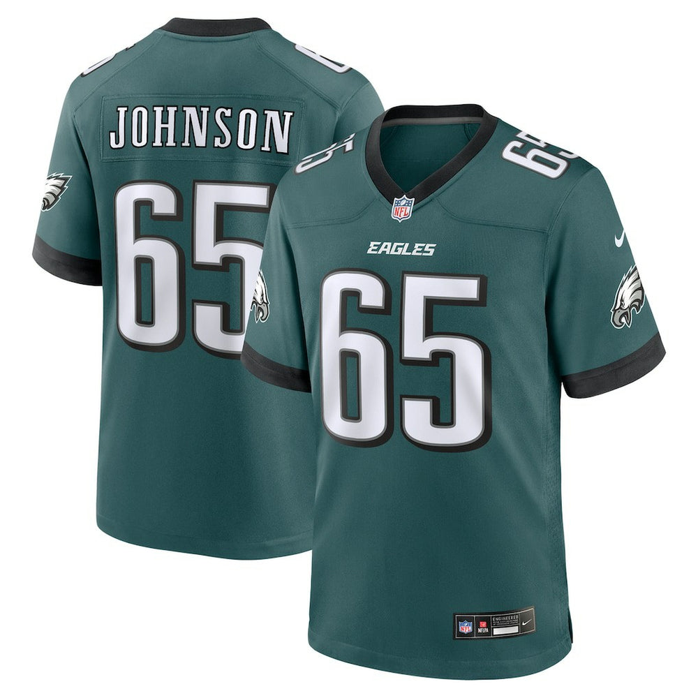 Philadelphia Eagles Nike Lane Johnson Team Game Jersey
