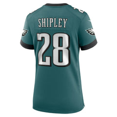 Philadelphia Eagles Nike Will Shipley Women's Team Game Jersey