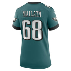Philadelphia Eagles Nike Jordan Mailata Women's Team Game Jersey