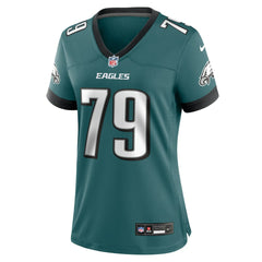 Trevor Keegan Philadelphia Eagles Women's Team Game Jersey - Midnight Green