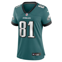 Philadelphia Eagles Nike Grant Calcaterra Women's Team Game Jersey