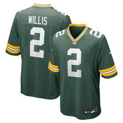 Green Bay Packers Nike Malik Willis Game Jersey