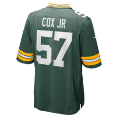 Green Bay Packers Nike Brenton Cox Jr. Game Jersey