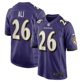 Baltimore Ravens Nike Rasheen Ali Team Game Jersey