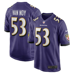 Baltimore Ravens Nike Kyle Van Noy Team Game Jersey
