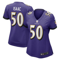 Baltimore Ravens Nike Adisa Isaac Women's Game Jersey