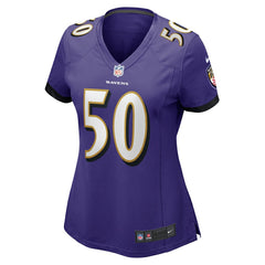 Adisa Isaac Baltimore Ravens Women's Game Jersey - Purple