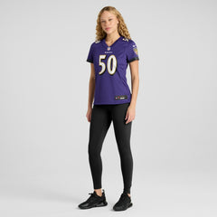 Adisa Isaac Baltimore Ravens Women's Game Jersey - Purple