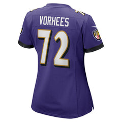 Baltimore Ravens Nike Andrew Vorhees Women's Game Jersey