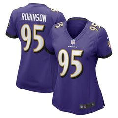 Baltimore Ravens Nike Tavius Robinson Women's Game Jersey